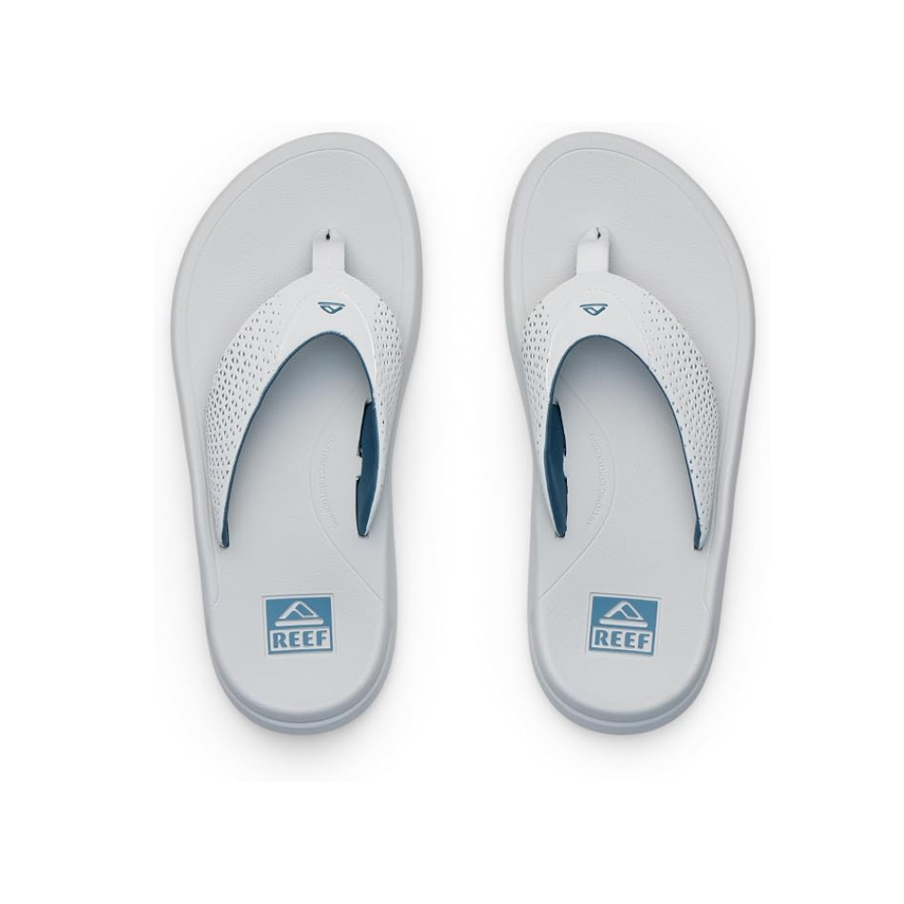 REEF Men's Rover + Beach Sandals Grey Blue Adjustable Sport Water Sandals
