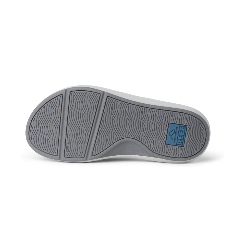REEF Men's Rover + Beach Sandals Grey Blue Adjustable Sport Water Sandals