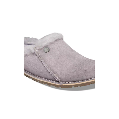 Birkenstock Zermatt Premium Shearling Suede Leather Unisex Clog – Lavender Sky