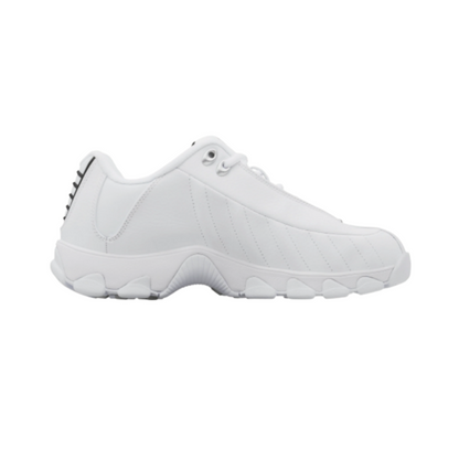 K-Swiss ST329 CMF Men's Leather Sneakers White/Black/Silver