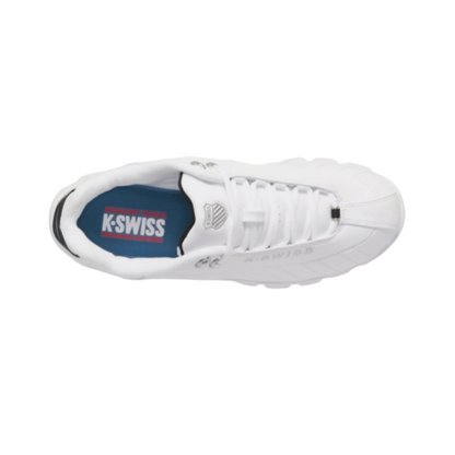 K-Swiss ST329 CMF Men's Leather Sneakers White/Black/Silver