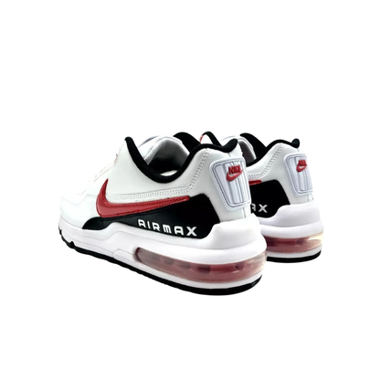 Men's Nike Air Max LTD 3 Running Shoes - White University Red Black BV1171 100