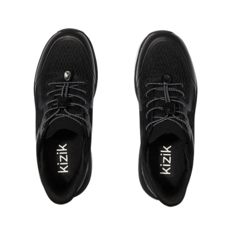 Kizik Women’s London Lightweight Hands-Free Athletic Black Sneaker