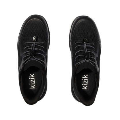 Kizik Women’s London Lightweight Hands-Free Athletic Black Sneaker