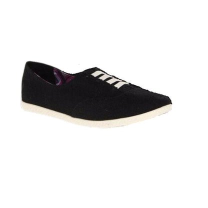 Reef Raindance Women's Comfortable Cushioned Flats, Black/White