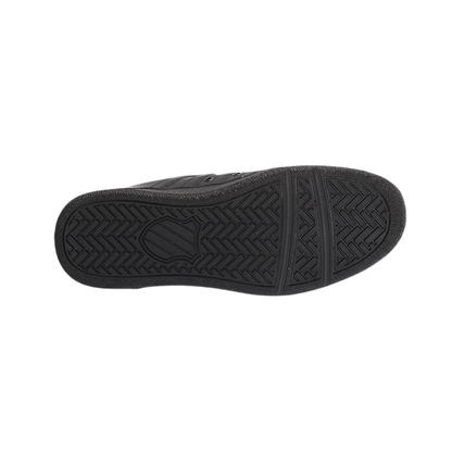 K-Swiss Men's Classic VN Leather Sneakers Black Black Casual Tennis Shoes