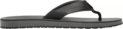 Reef Men’s Journeyer Flip-Flop Thong Beach Sandal Black Gray RF0A39UGRFBLG