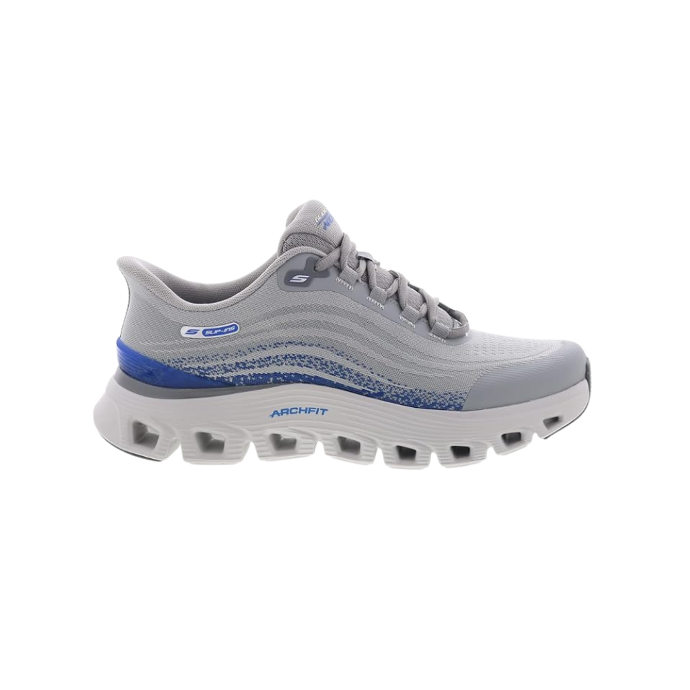 Skechers Mens Slip-ins Arch Fit Glide-Step Wave - Zanaro Lifestyle Sneakers Shoes