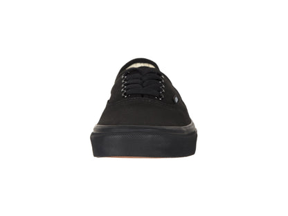 Vans Authentic Men’s Classic Canvas Skate Shoes All Black | Unisex Lightweight Flexible Sneakers