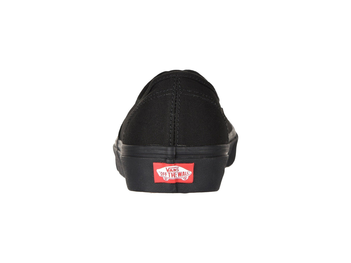 Vans Authentic Men’s Classic Canvas Skate Shoes All Black | Unisex Lightweight Flexible Sneakers