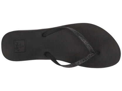 Reef Women's Cushion Bounce Stargazer Stylish, Comfortable FlipFlop Sandal, Black