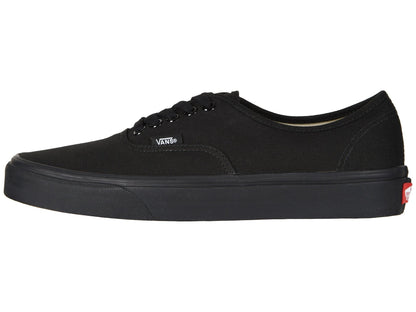 Vans Authentic Men’s Classic Canvas Skate Shoes All Black | Unisex Lightweight Flexible Sneakers