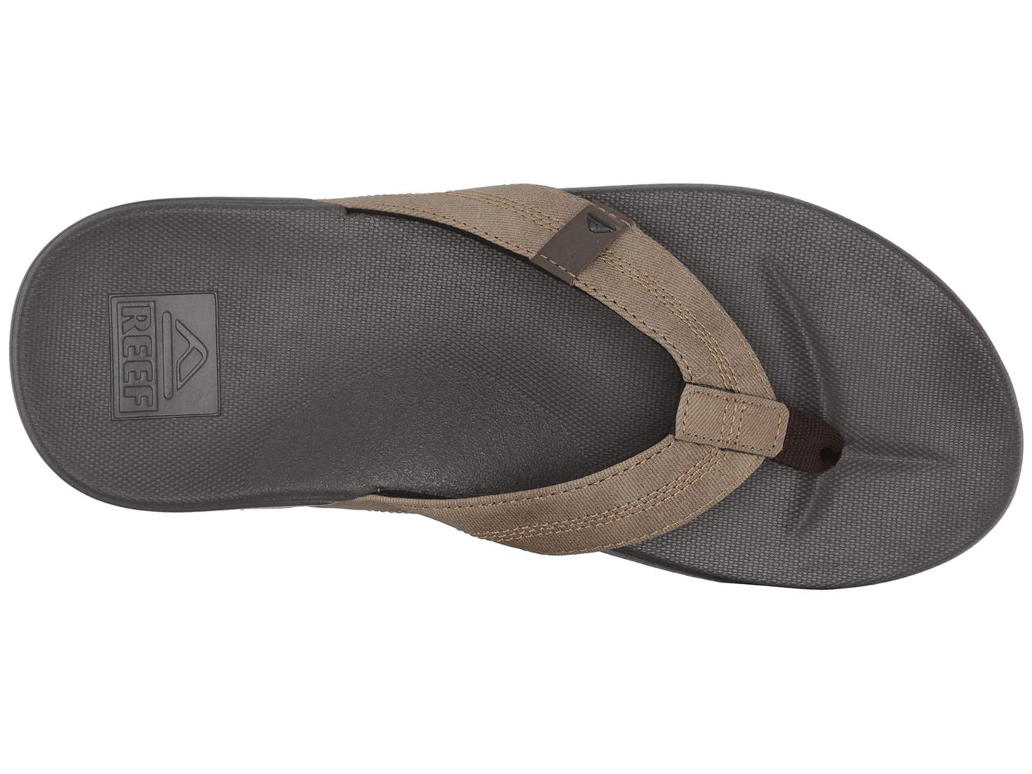 Reef Mens Cushion Bounce Phantom Flip Flops Brown Tan RF0A3FDIBTN