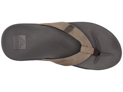Reef Mens Cushion Bounce Phantom Flip Flops Brown Tan RF0A3FDIBTN