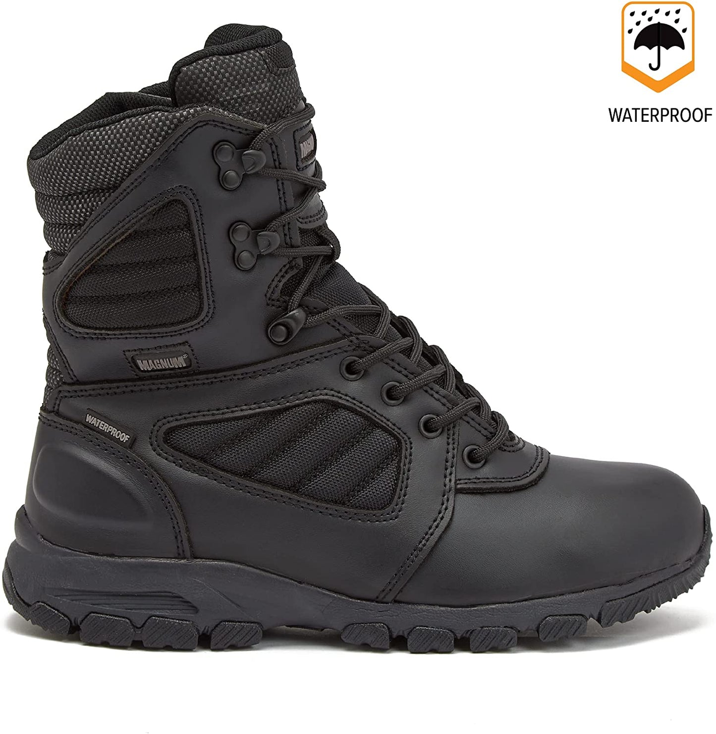 MAGNUM Men's  Lynx 8" Waterproof Tactical Leather Boots Medium