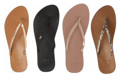 Reef Women's Cushion Bounce Slim Flip Flop Sandals with Arch Support