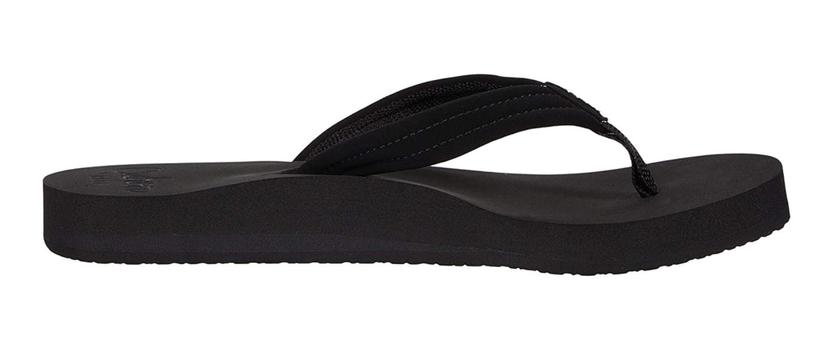 Reef Women's Cushion Breeze Black Sandals Flip Flops