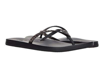 Reef Women's Cushion Bounce Stargazer Stylish, Comfortable FlipFlop Sandal, Black
