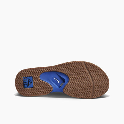 Reef Fanning X MLB Dodgers Flip Flop Sandal  Bottle Opener & Superior Arch Support, Blue
